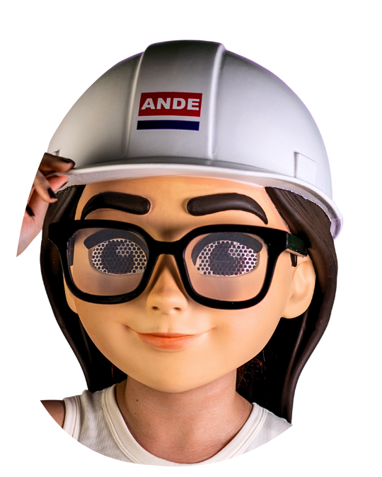 Mascota corporativa ANDE