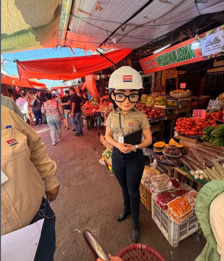 Mascota corporativa ANDE